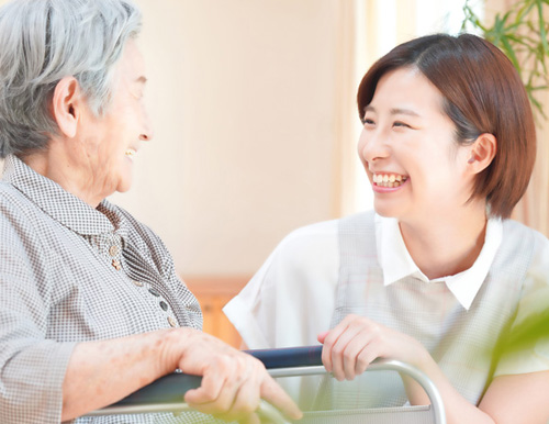 介護スタッフが日常の暮らしをサポートします。